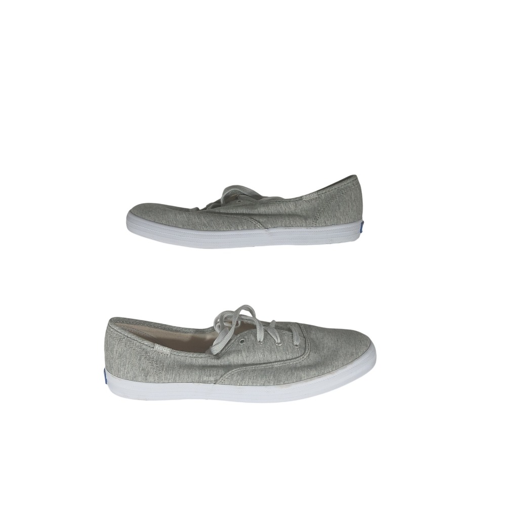 Keds Champion Jersey Sneakers 9 Grey Low Top Lace Up Dream Foam WF61526
